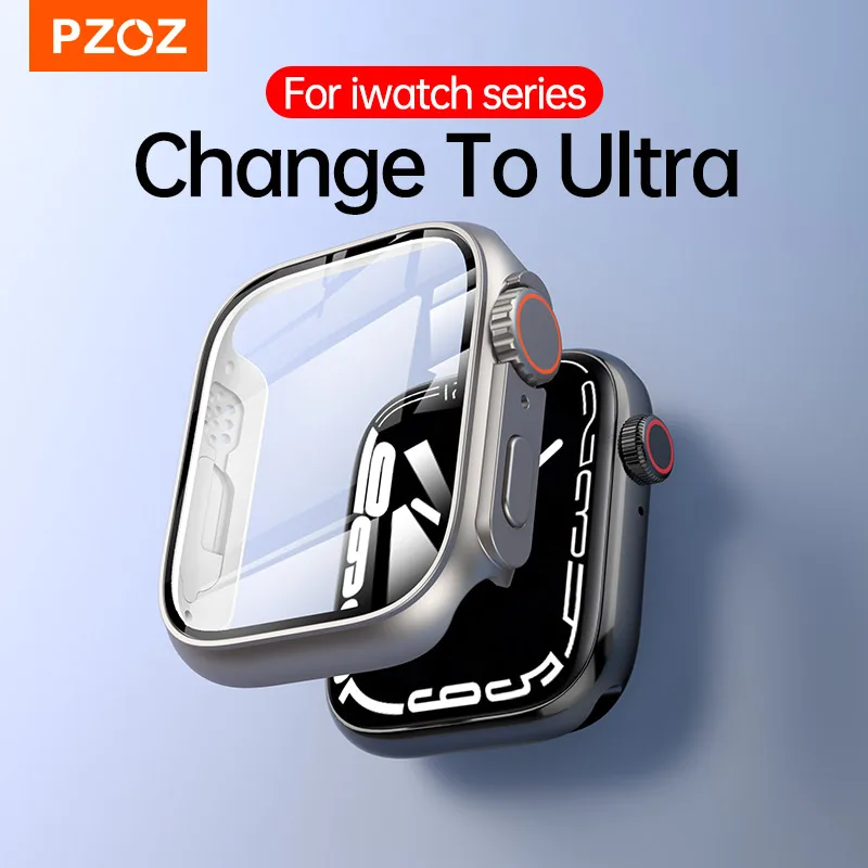 PZOZ PC + стекло для Apple Watch чехол 8 7 se 6 5 4 iWatch серии 45 мм 44 мм 41 мм 40 мм защита экрана Замена на ультра аксессуары
PZOZ PC + стекло для Apple Watch чехол 8 7 se 6 5 4 iWatch серии 45 мм 44 мм 41 мм 40 мм защита экрана Замена на ультра аксессуары