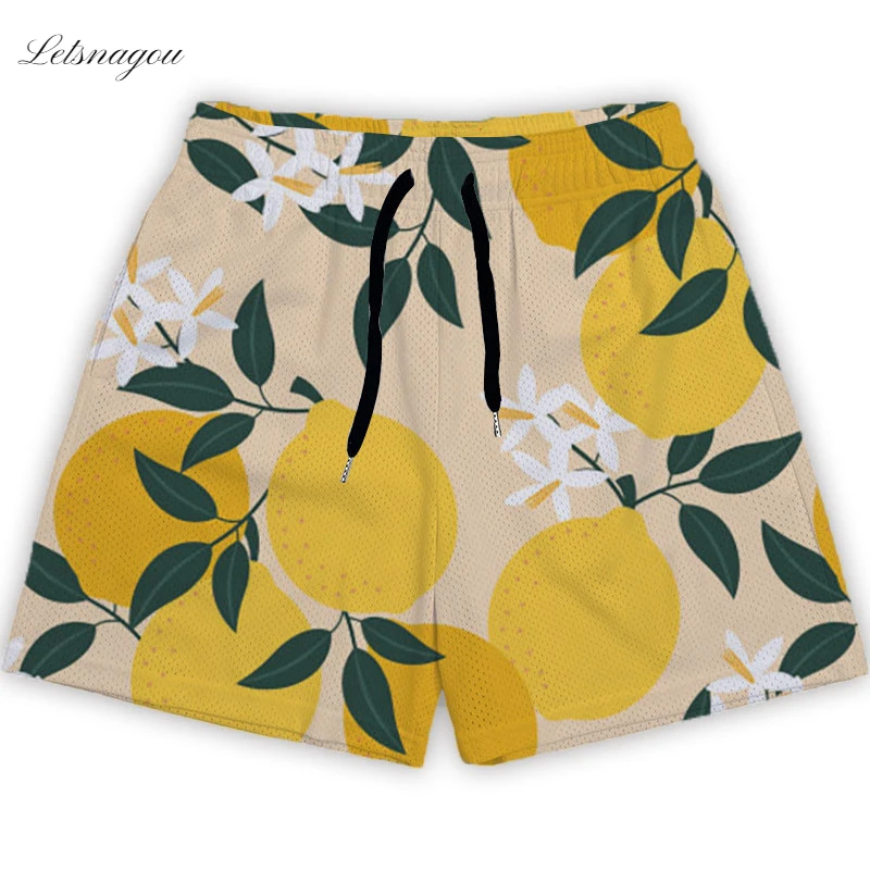 Men Sports Gym Running Shorts Fruit Print Male Breathable Fitness Shorts Oversize S-6XL
Men Sports Gym Running Shorts Fruit Print Male Breathable Fitness Shorts Oversize S-6XL