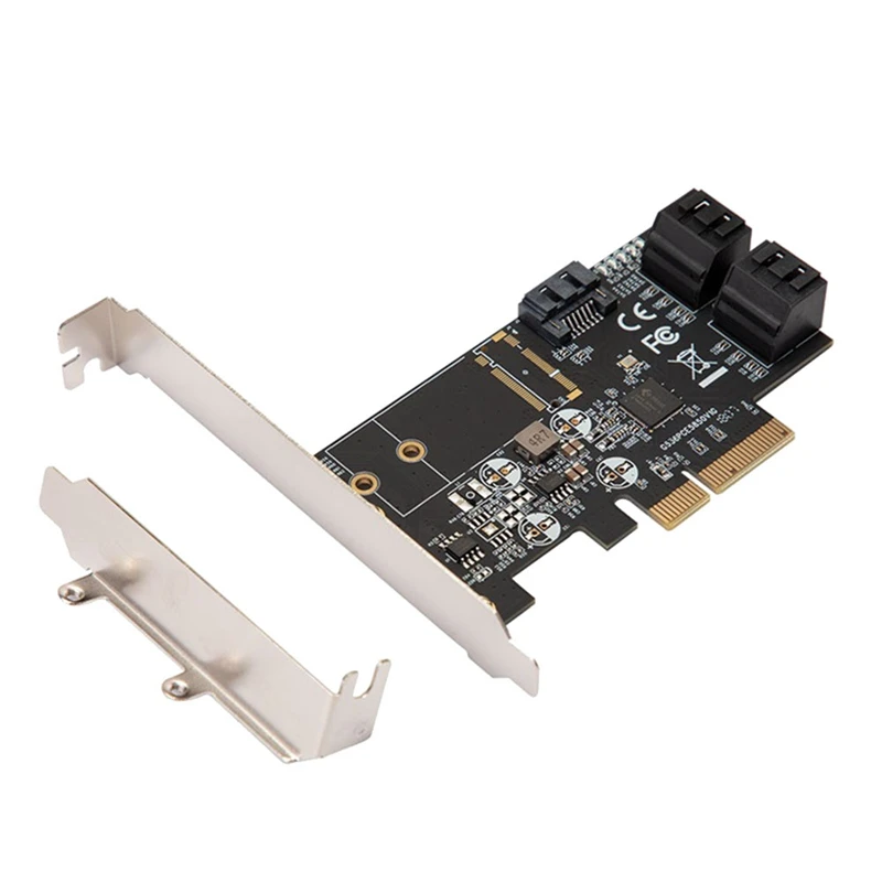 Pcie To 5 Ports SATA3.0 6G Controller Card Pcie 3.0 X4 JMB585 Expansion Card With Low Profile Bracket
Pcie To 5 Ports SATA3.0 6G Controller Card Pcie 3.0 X4 JMB585 Expansion Card With Low Profile Bracket