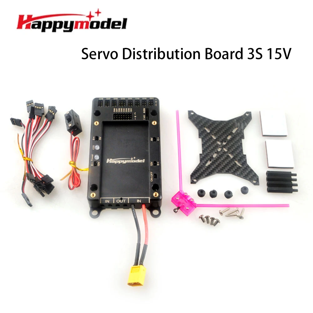 Сервораспределительная плата Happymodel 3S, 15 в, модуль секции распределения рулевого механизма для FPV дрона с неподвижным крылом
Сервораспределительная плата Happymodel 3S, 15 в, модуль секции распределения рулевого механизма для FPV дрона с неподвижным крылом