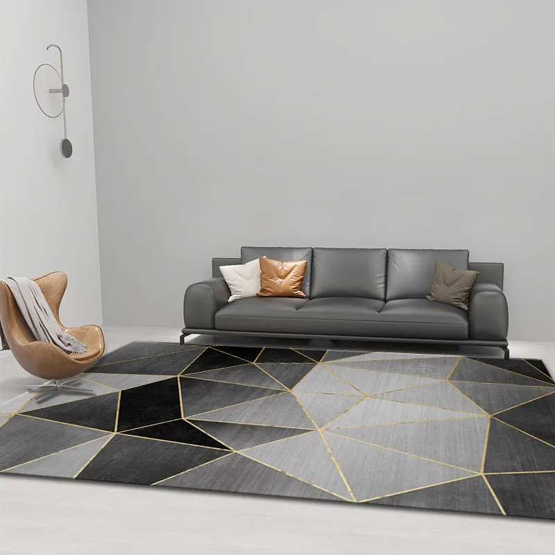 Simple Nordic Geometric Living Room Rug Anti-slip Home Decoration Bedroom Bedside Rugs Hotel Office Full-spread Leisure Carpet
Simple Nordic Geometric Living Room Rug Anti-slip Home Decoration Bedroom Bedside Rugs Hotel Office Full-spread Leisure Carpet