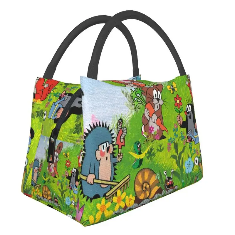Custom Comic Cartoon Mole Krtek Lunch Bags Men Women Cooler Warm Insulated Lunch Box for Work Pinic or Travel
Custom Comic Cartoon Mole Krtek Lunch Bags Men Women Cooler Warm Insulated Lunch Box for Work Pinic or Travel