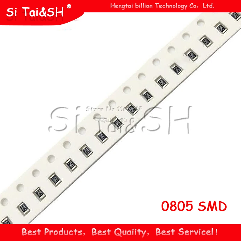 100Pcs 0805 SMD 1/4W resistor resistance 0R - 10M 1.8R 10R 100R 220R 330R 470R 560R 1K 10K 47K 100K 180K 0 10 100 330 470 ohm
100Pcs 0805 SMD 1/4W resistor resistance 0R - 10M 1.8R 10R 100R 220R 330R 470R 560R 1K 10K 47K 100K 180K 0 10 100 330 470 ohm