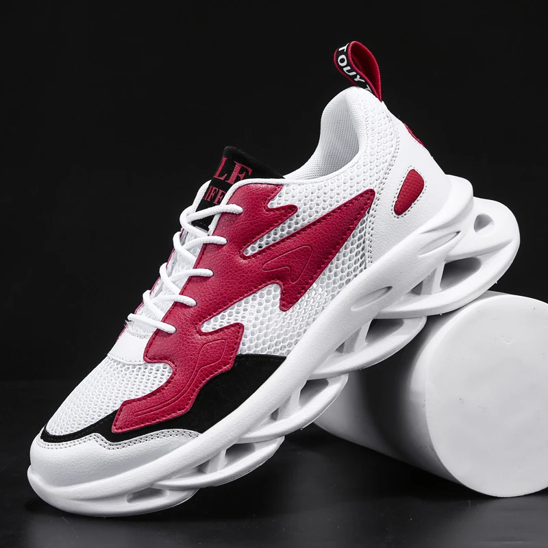 Spring Men Blade Shoes Breathable Couples Running Shoes New Women Mesh Lightweight Man Comfortable Lace-Up Soft Sports Sneakers
Spring Men Blade Shoes Breathable Couples Running Shoes New Women Mesh Lightweight Man Comfortable Lace-Up Soft Sports Sneakers