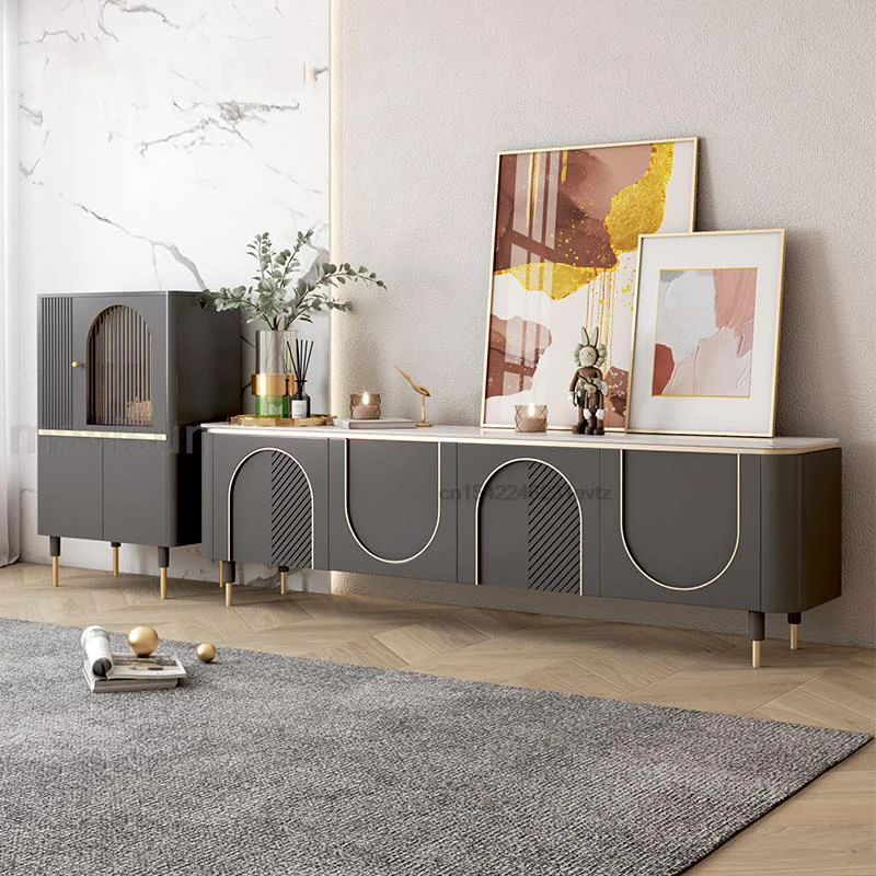 Яркий роскошный шкаф Rock Board Tv, простой современный шкаф для хранения в маленькой квартире, гостиной, гостиничная мебель для дома 
Яркий роскошный шкаф Rock Board Tv, простой современный шкаф для хранения в маленькой квартире, гостиной, гостиничная мебель для дома