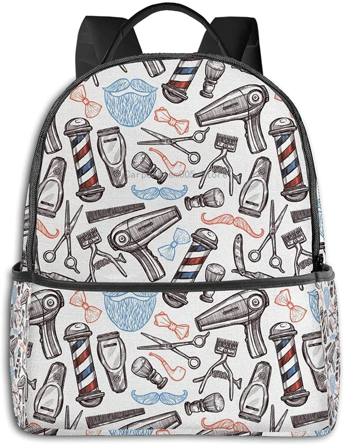 Barber Supplies Pattern Multifunctional Backpacks, Business And Travel Laptop Backpacks 14.5x12x5 In
Barber Supplies Pattern Multifunctional Backpacks, Business And Travel Laptop Backpacks 14.5x12x5 In