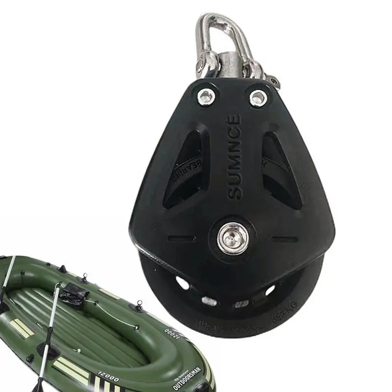 Pulley Wheel Heavy Duty Nylon Pulley For Canoe Universal Head Accessory For Kayak Canoe Sailboats Yacht Ease Of Installation
Pulley Wheel Heavy Duty Nylon Pulley For Canoe Universal Head Accessory For Kayak Canoe Sailboats Yacht Ease Of Installation