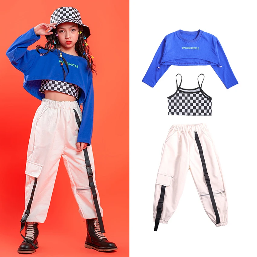 Children's Clothing Girls Jazz Hip-hop Dance Clothes Costumes Children'S Hip-Hop Street Suits Tide Clothes Show Clothes Outfits
Children's Clothing Girls Jazz Hip-hop Dance Clothes Costumes Children'S Hip-Hop Street Suits Tide Clothes Show Clothes Outfits