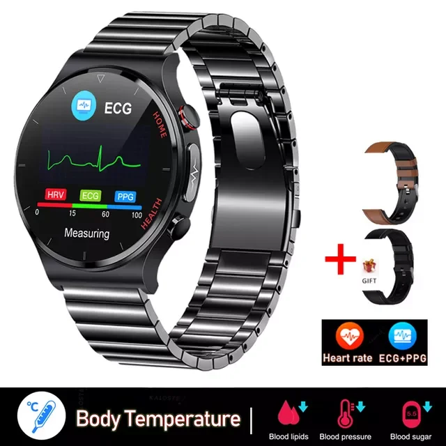 2022New ECG+PPG Smart Watch Men Laser Treatment Of Hypertension Hyperglycemia Hyperlipidemia Heart Rate Healthy Sport Smartwatch
2022New ECG+PPG Smart Watch Men Laser Treatment Of Hypertension Hyperglycemia Hyperlipidemia Heart Rate Healthy Sport Smartwatch