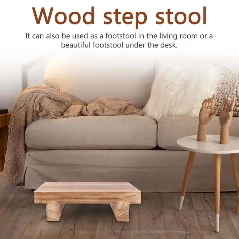 Wooden Step Stool For Bedside Wood Step Stool Mini Get Up Anti Slip Bedroom Bench Multi Functional Strong Bearing Tool For Home
Wooden Step Stool For Bedside Wood Step Stool Mini Get Up Anti Slip Bedroom Bench Multi Functional Strong Bearing Tool For Home