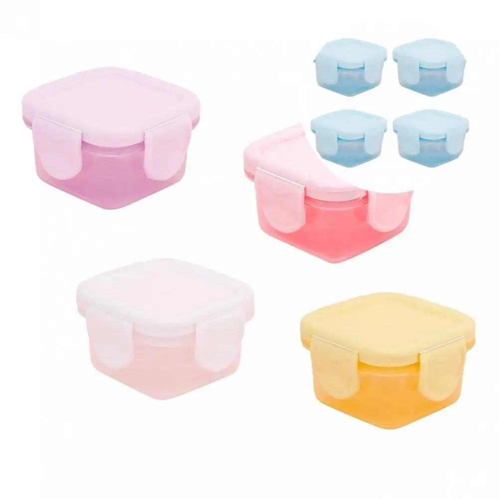 4Pcs Food Storage Box Great BPA Free Reusable 60ML Hamster Snack Container for Outdoor Kitchen Sealing Box Preservation Box
4Pcs Food Storage Box Great BPA Free Reusable 60ML Hamster Snack Container for Outdoor Kitchen Sealing Box Preservation Box