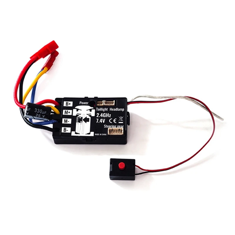 1 Piece RC Car 2.4G ESC With Auxiliary Gyro Replacement RC Car Parts For SG1603 SG1604 SG1605 SG1606 UD1601 UD1602 UD1603 1/16
1 Piece RC Car 2.4G ESC With Auxiliary Gyro Replacement RC Car Parts For SG1603 SG1604 SG1605 SG1606 UD1601 UD1602 UD1603 1/16