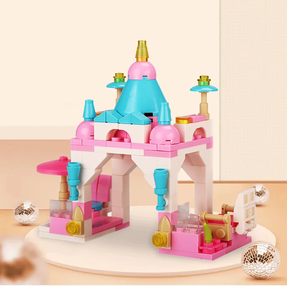 131pcs Friends Princess Dream Castle Model Building Block Sets Figures Bricks Educational Toys For Girls Birthday Gift
131pcs Friends Princess Dream Castle Model Building Block Sets Figures Bricks Educational Toys For Girls Birthday Gift