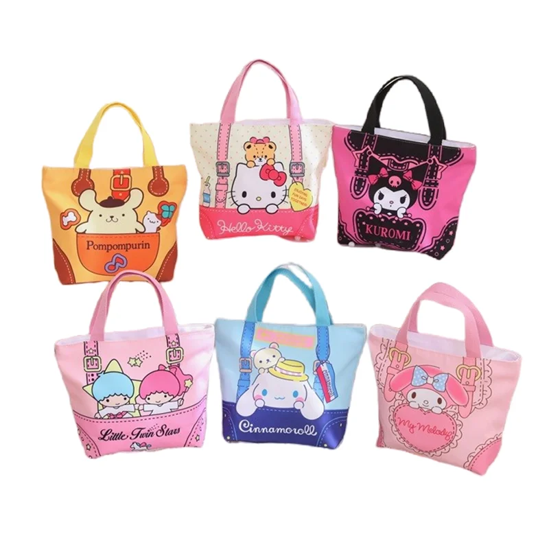 Sanrio аниме мультфильм Милая Kuromi Cinnamoroll Холщовая Сумка для обеда креативная кавайная Студенческая портативная ручная сумка подарок оптовая п...
Sanrio аниме мультфильм Милая Kuromi Cinnamoroll Холщовая Сумка для обеда креативная кавайная Студенческая портативная ручная сумка подарок оптовая п...