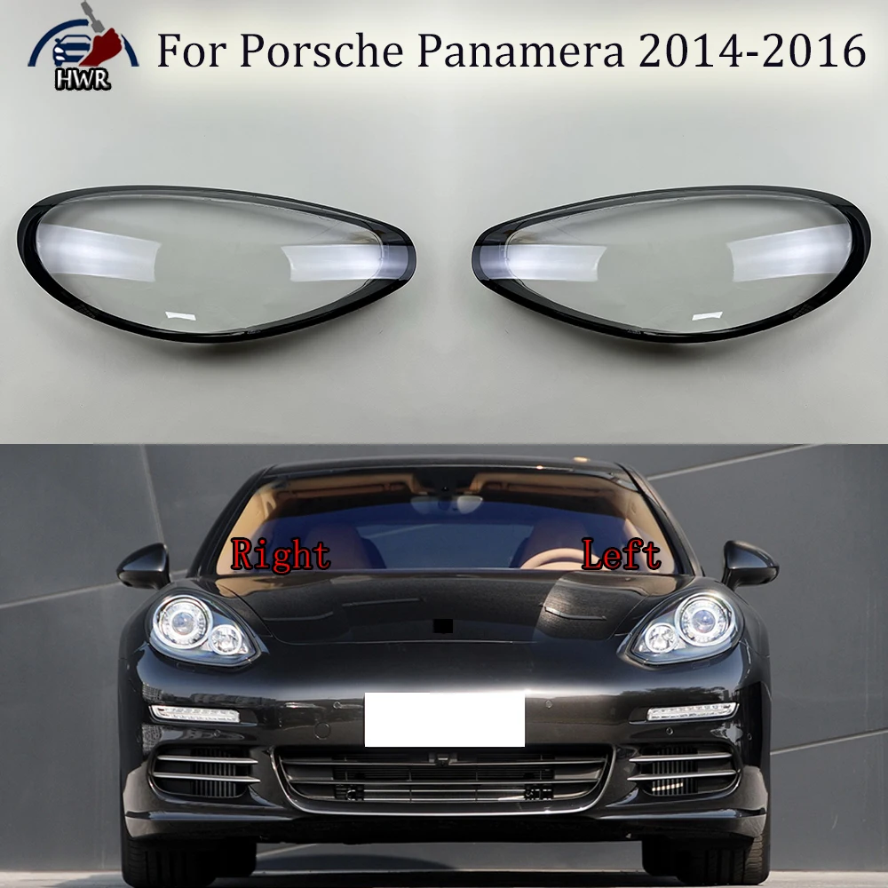 Прозрачная крышка налобного фонаря для Porsche Panamera 2014 2015 2016 замена оригинального