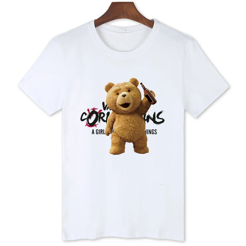 Plush Teddy Bear Creative T-shirt Men's Short Sleeve Summer Clothing Hot Sale Cool Tops Fashion Tshirt B171
Plush Teddy Bear Creative T-shirt Men's Short Sleeve Summer Clothing Hot Sale Cool Tops Fashion Tshirt B171