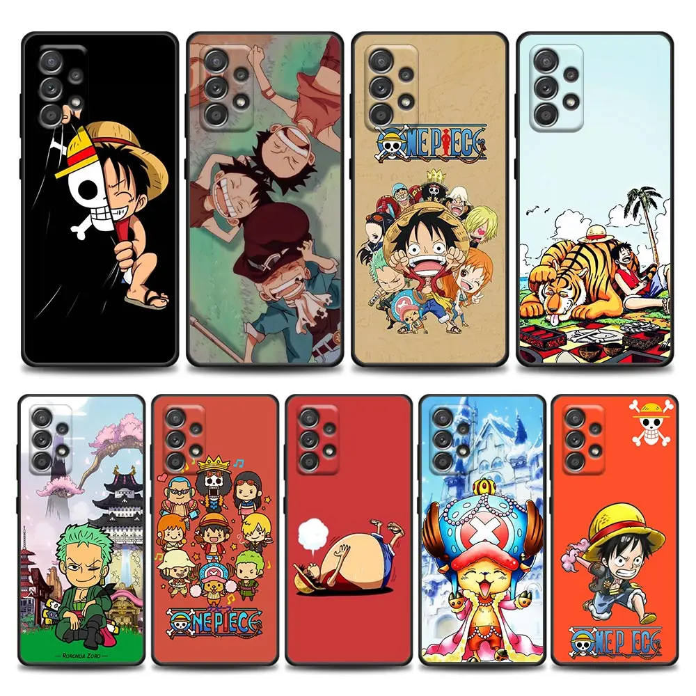 One Piece Cute Cartoon Luffy Ace Zoro Phone Case for Samsung A01 A02 S A03s A11 A12 A21s A32 A41 A72 A52s 5G A91 Soft Silicone
One Piece Cute Cartoon Luffy Ace Zoro Phone Case for Samsung A01 A02 S A03s A11 A12 A21s A32 A41 A72 A52s 5G A91 Soft Silicone