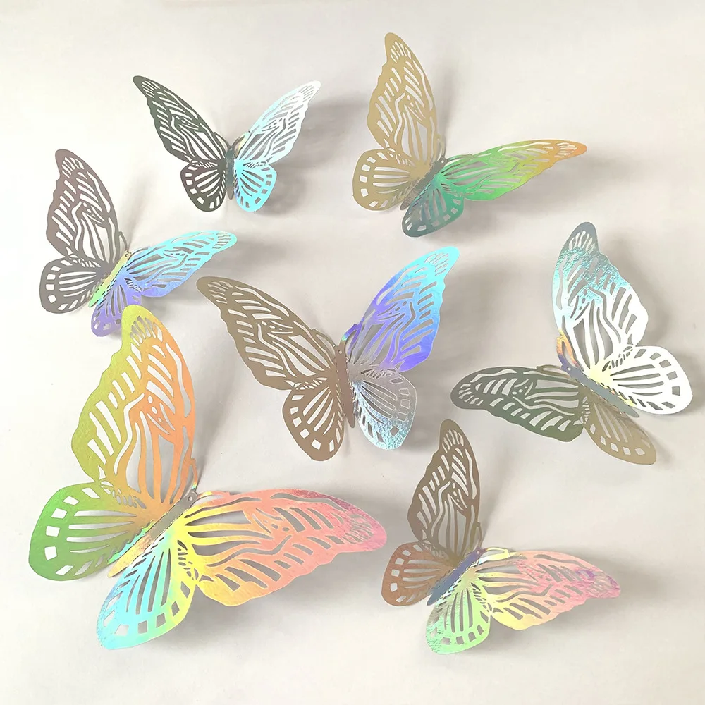 12pcs Suncatcher Sticker 3D Effect Crystal Butterflies Wall Sticker Beautiful Butterfly for Kids Room Wall Decal Home Decoration
12pcs Suncatcher Sticker 3D Effect Crystal Butterflies Wall Sticker Beautiful Butterfly for Kids Room Wall Decal Home Decoration