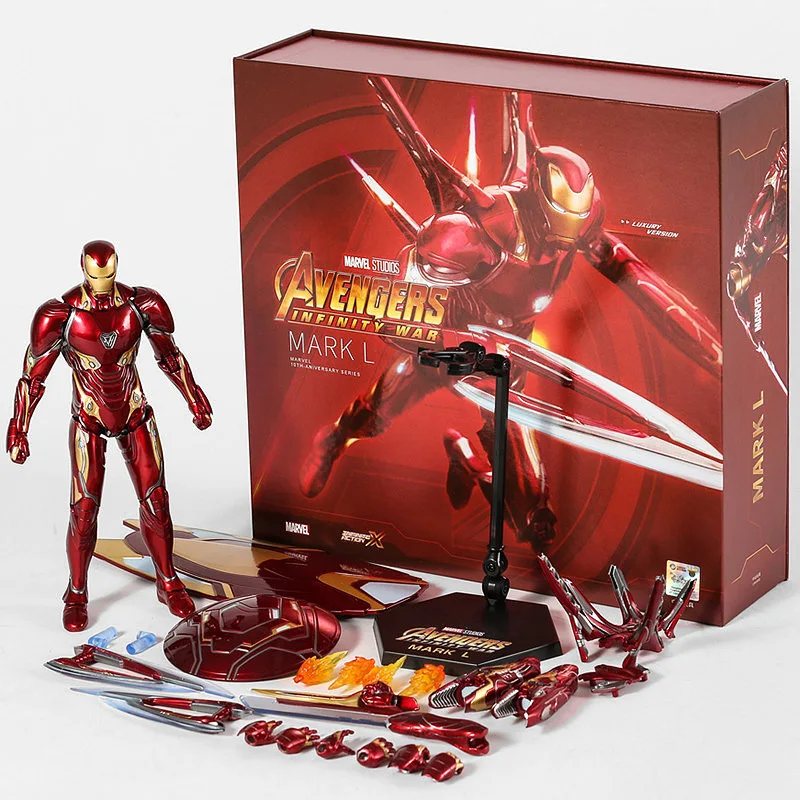 The Avengers Marvel Iron Man Mk50 Mk6 22 Joints Movable Figure With Box Office Decoration Ornament PVC Toys Christmas Present
The Avengers Marvel Iron Man Mk50 Mk6 22 Joints Movable Figure With Box Office Decoration Ornament PVC Toys Christmas Present