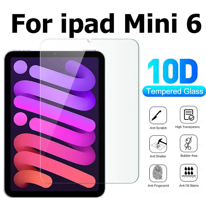 1PCS Full Cover Tempered Protective Glass For Apple ipad mini 6 Tablet PC Glass Screen Protector Glass For ipad mini 6 Film
1PCS Full Cover Tempered Protective Glass For Apple ipad mini 6 Tablet PC Glass Screen Protector Glass For ipad mini 6 Film
