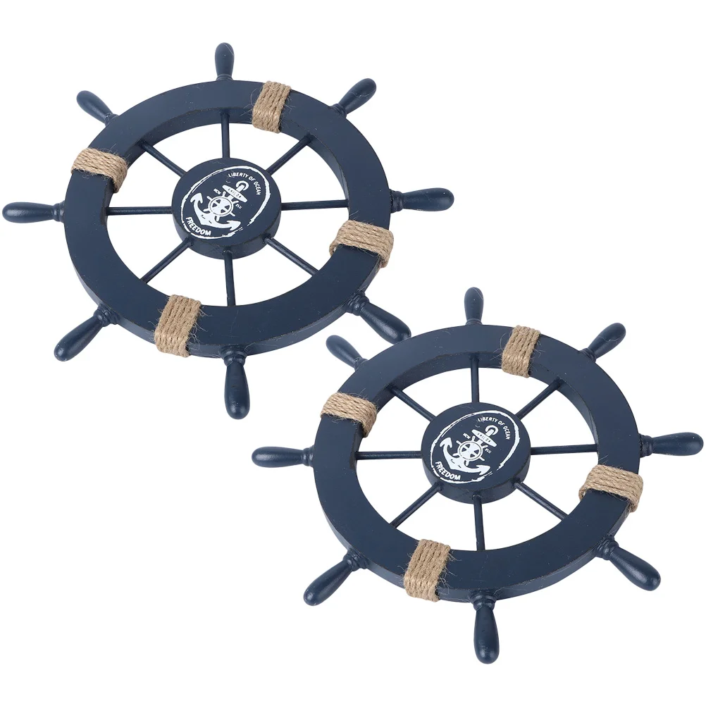 2 Pcs Wall Hanging Retro Rudder The Mediterranean Decor Wood Home Ornament Nautical Style
2 Pcs Wall Hanging Retro Rudder The Mediterranean Decor Wood Home Ornament Nautical Style
