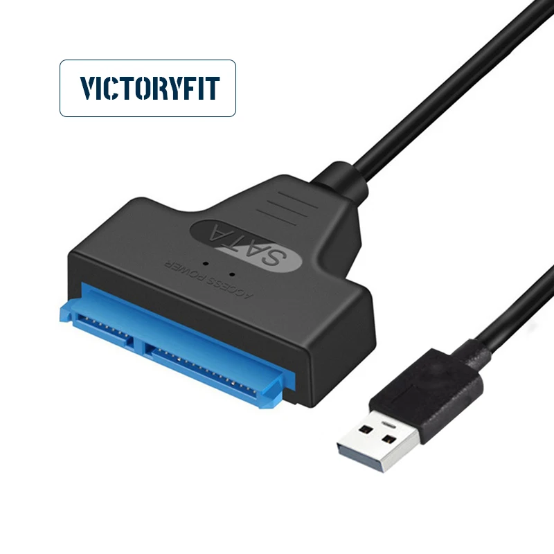 SATA to USB 3.0 / 2.0 Cable Up to 6 Gbps for 2.5 Inch External HDD SSD Hard Drive SATA 3 22 Pin Adapter USB 3.0 to Sata III Cord
SATA to USB 3.0 / 2.0 Cable Up to 6 Gbps for 2.5 Inch External HDD SSD Hard Drive SATA 3 22 Pin Adapter USB 3.0 to Sata III Cord