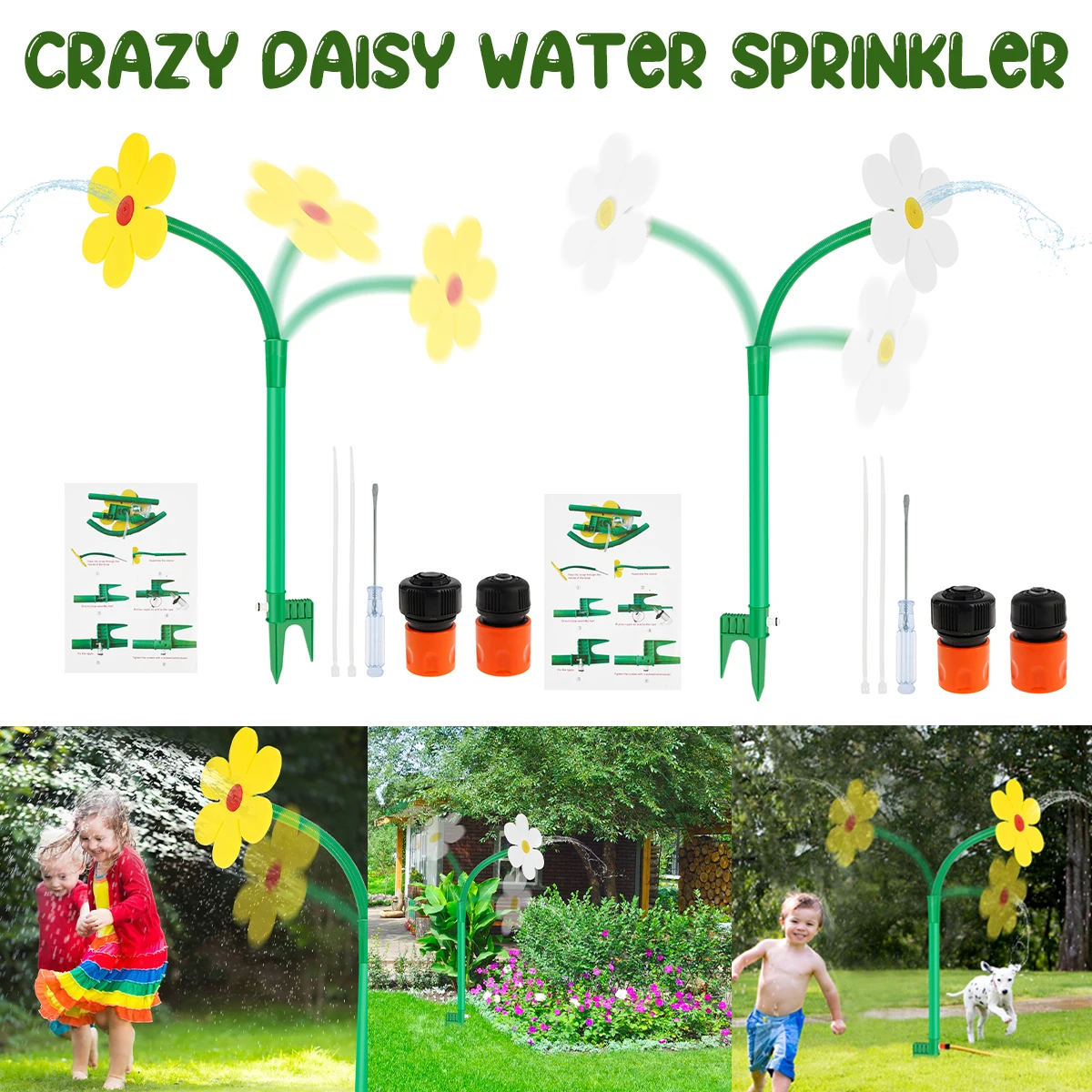 L Flower Water Sprinkler Daisy Water Sprinkler Reusable Yard Lawn Watering Sprinkler Funny Cute Irrigation Watering Tool
L Flower Water Sprinkler Daisy Water Sprinkler Reusable Yard Lawn Watering Sprinkler Funny Cute Irrigation Watering Tool