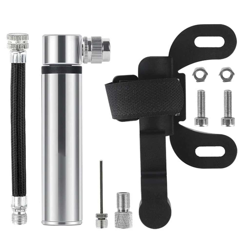 Aluminum Alloy Bicycle Pump 120Psi Precision Inflatable Compact Bike Pump for Road Mountain Bike and Basketball Balloon Pump
Aluminum Alloy Bicycle Pump 120Psi Precision Inflatable Compact Bike Pump for Road Mountain Bike and Basketball Balloon Pump