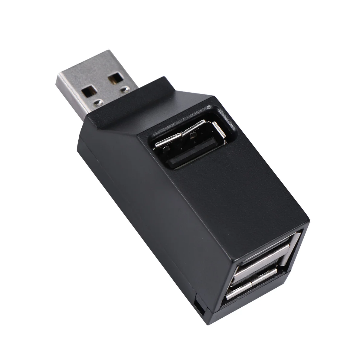 3-port Mini USB 2.0 Hi-Speed Multi Port USB Hub Splitter Hub Adapter For PC Computer For Portable Hard Drives (Black)
3-port Mini USB 2.0 Hi-Speed Multi Port USB Hub Splitter Hub Adapter For PC Computer For Portable Hard Drives (Black)