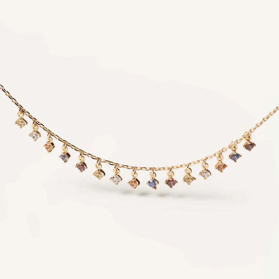 Spanish European American Net Red Ins Style Diamond 925 Silver Plated 14K Gold Necklace Simple Niche Clavicle Chain For Women
Spanish European American Net Red Ins Style Diamond 925 Silver Plated 14K Gold Necklace Simple Niche Clavicle Chain For Women