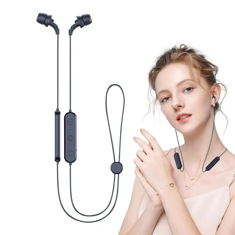 Neckband Wireless Headphones Wireless Neck Headphones Blue Tooth Earbuds Online Control Stereo Immersive Bass Comfortable Fit
Neckband Wireless Headphones Wireless Neck Headphones Blue Tooth Earbuds Online Control Stereo Immersive Bass Comfortable Fit