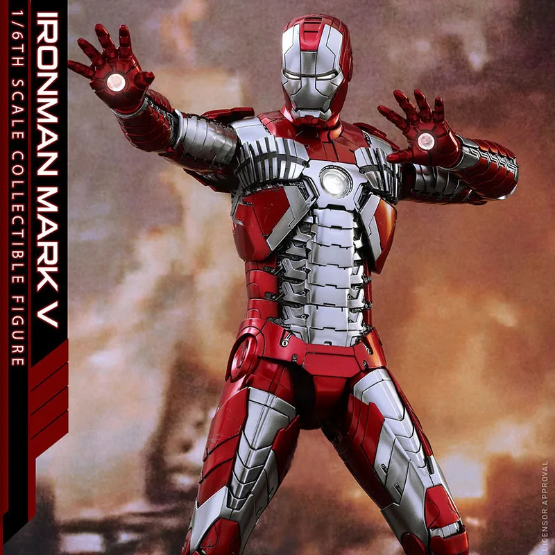 Hottoys MMS400D18 1/6 Железный человек МК V экшн-фигурка полный комплект модель брони для коллекции фанатов
Hottoys MMS400D18 1/6 Железный человек МК V экшн-фигурка полный комплект модель брони для коллекции фанатов