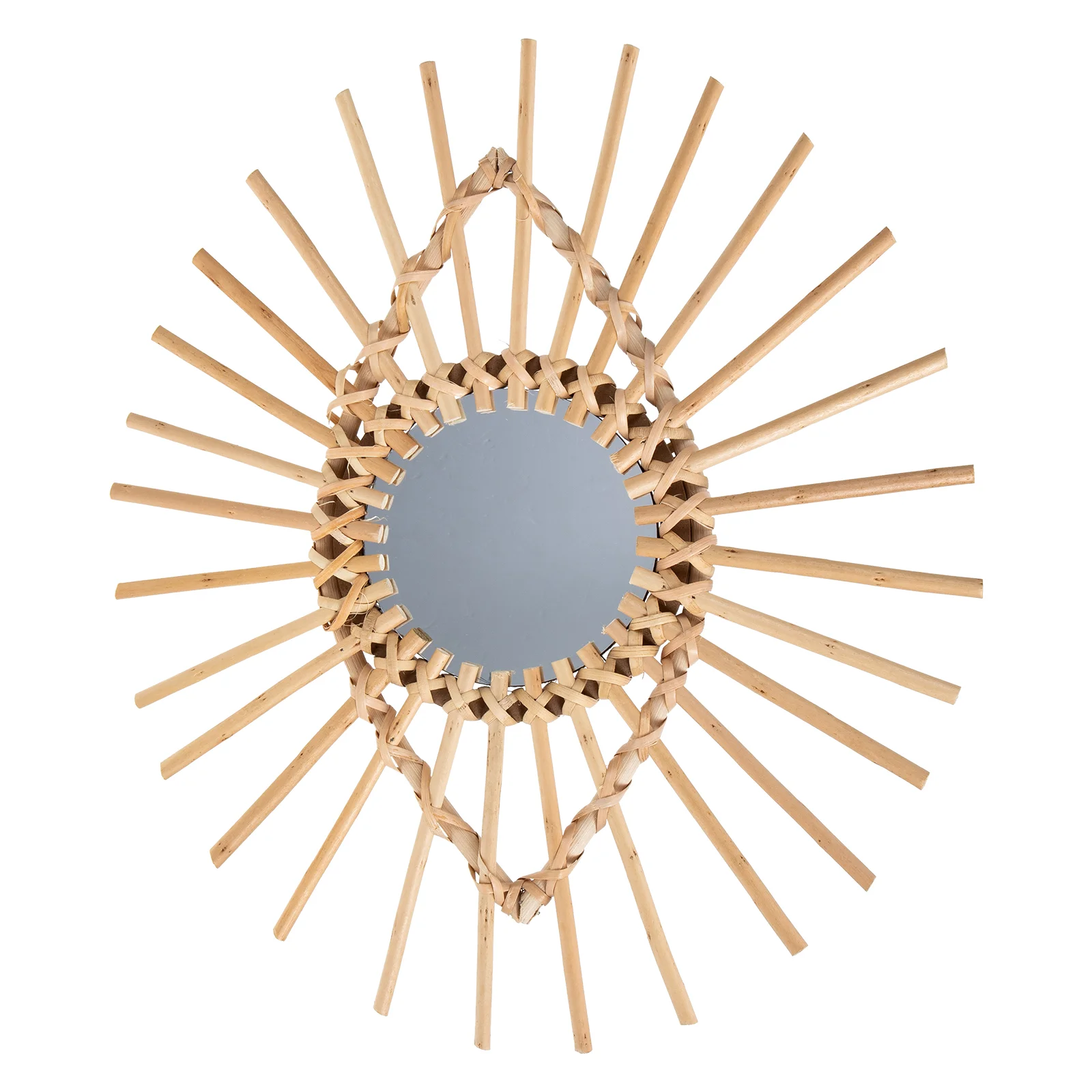 Rattan Plaited Mirror Shape Pendant Wall Hanging Decor Nordic Style Mirror Wall Decor
Rattan Plaited Mirror Shape Pendant Wall Hanging Decor Nordic Style Mirror Wall Decor