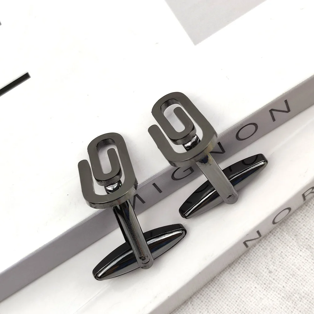 Jewellery Paper Clip Cufflinks for Men Wholesale&retail 2022 New Silver Pin Design Men Cuffs Gifts Father Wedding Man Cuff Link
Jewellery Paper Clip Cufflinks for Men Wholesale&retail 2022 New Silver Pin Design Men Cuffs Gifts Father Wedding Man Cuff Link