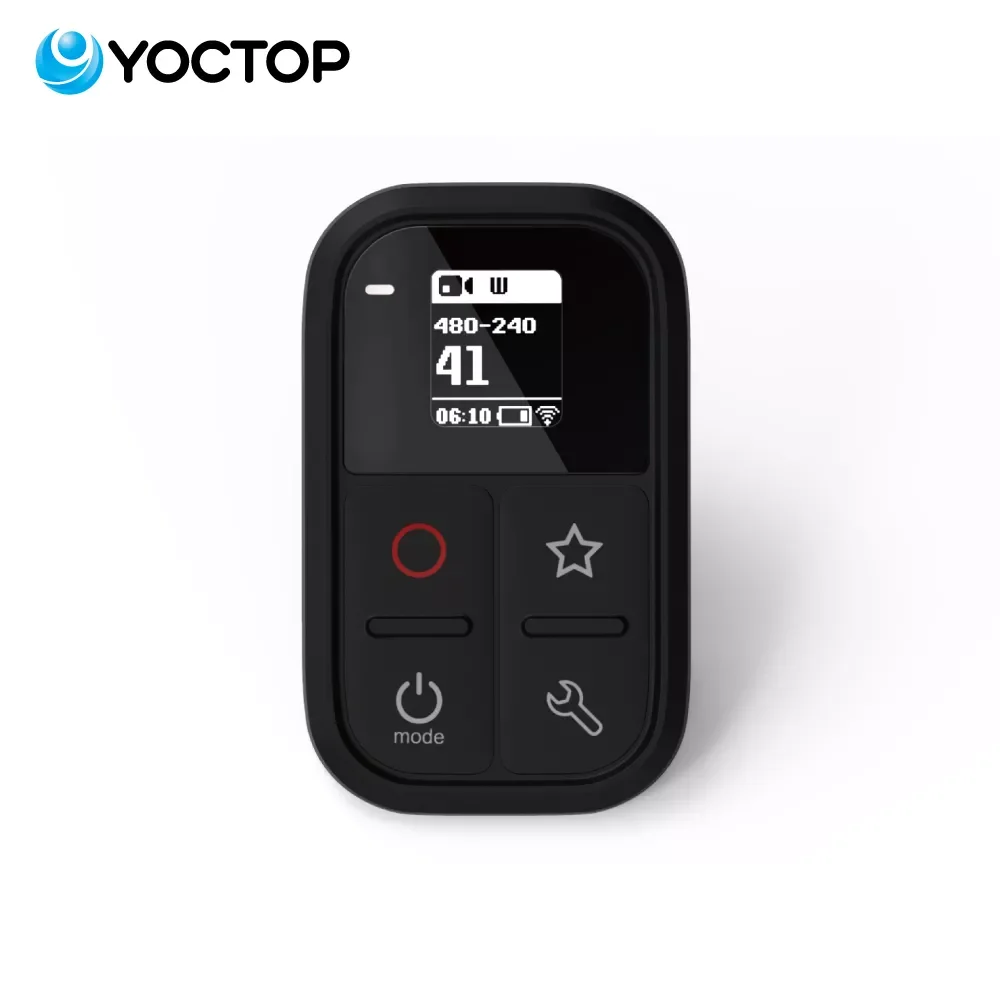Smart Remote for GoPro 10 9 8 7 6 5 4 with OLED Screen Can Change and Display Detail Setting Gopro Remote Control Hero10
Smart Remote for GoPro 10 9 8 7 6 5 4 with OLED Screen Can Change and Display Detail Setting Gopro Remote Control Hero10