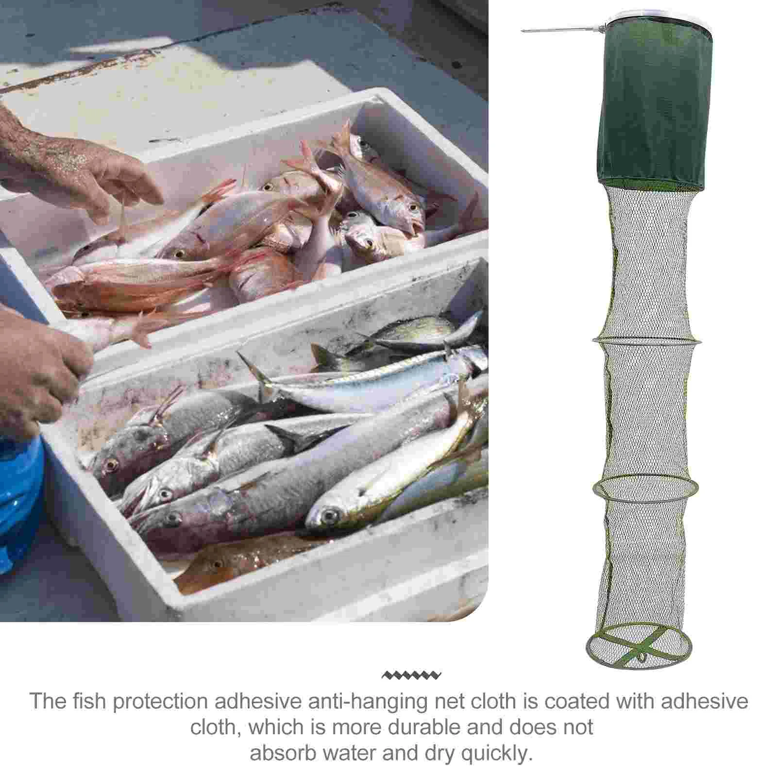 Fish Protection Fishing Tuck Net Catch Lures Freshwater Container Foldable Bag Large Lobster Tackles
Fish Protection Fishing Tuck Net Catch Lures Freshwater Container Foldable Bag Large Lobster Tackles