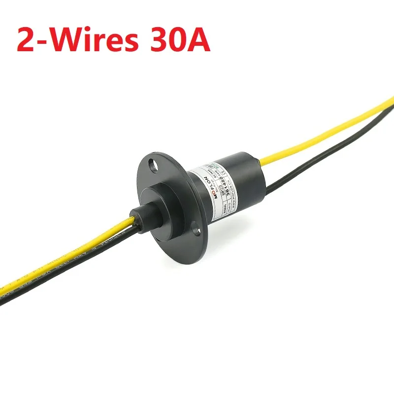 Wind Power Slip Ring 2-Wires 30A Electrical Slip Ring Collector Ring Wind Turbine Generator Conductive Joint With Flange MW1230
Wind Power Slip Ring 2-Wires 30A Electrical Slip Ring Collector Ring Wind Turbine Generator Conductive Joint With Flange MW1230
