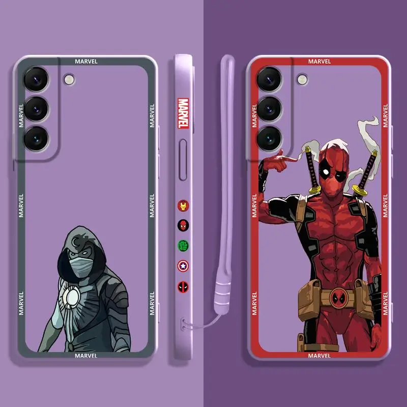 Square Liquid Case For Samsung Galaxy S22 S21 S20 FE Ultra S10 S9 S8 Plus S10e Note 20 10 Lite Marvel Moon Knight Deadpool Hero
Square Liquid Case For Samsung Galaxy S22 S21 S20 FE Ultra S10 S9 S8 Plus S10e Note 20 10 Lite Marvel Moon Knight Deadpool Hero
