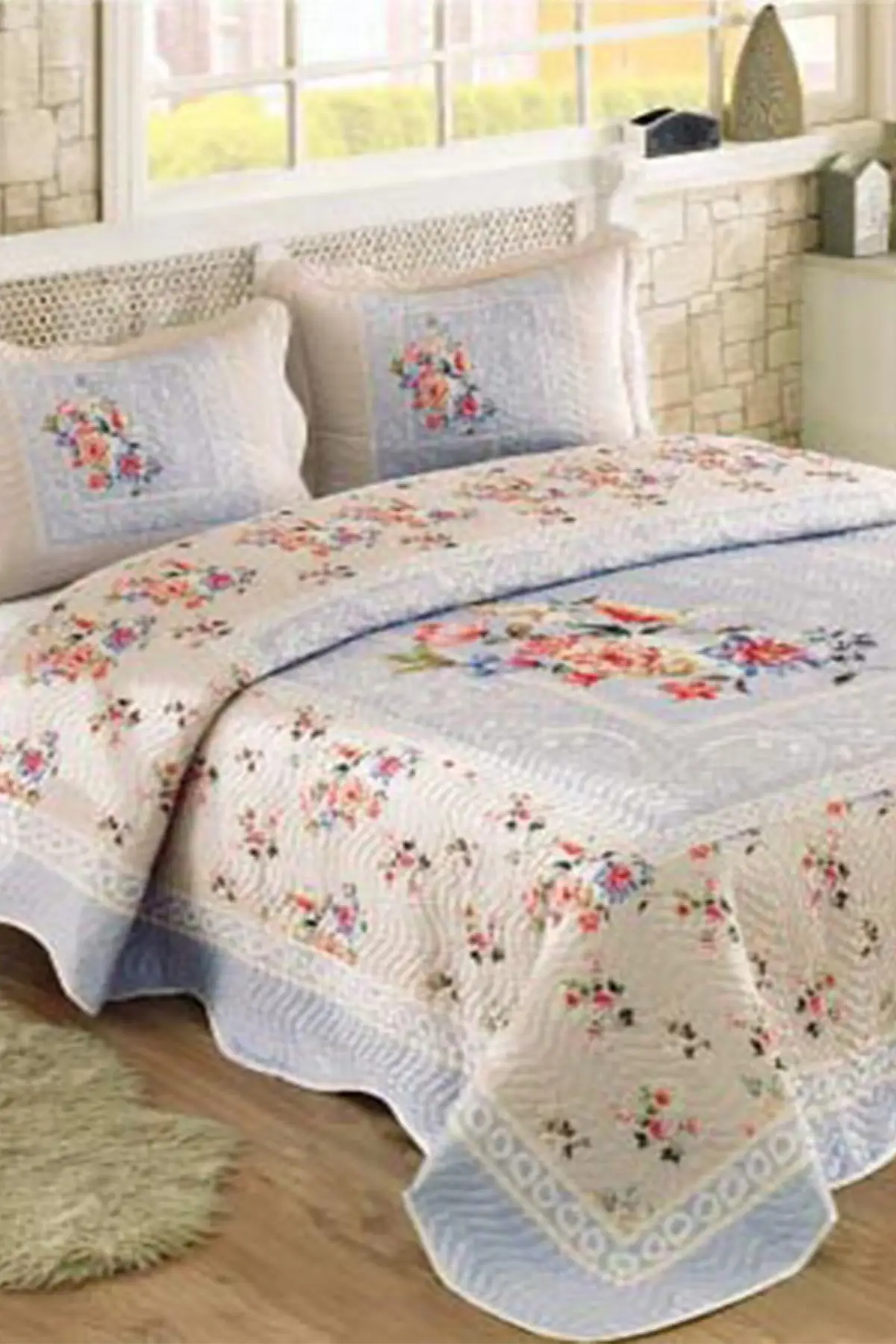 Victoria double quilted bedspread Battal Boy room textile home & furniture
Victoria double quilted bedspread Battal Boy room textile home & furniture