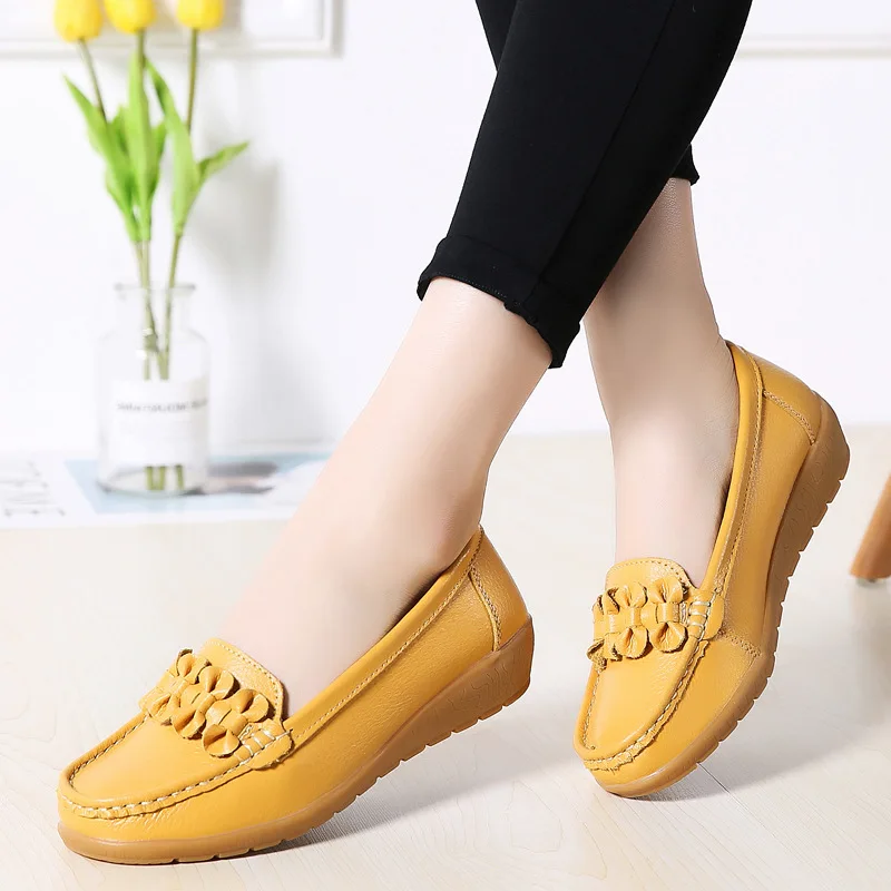 2022 Spring Women Flats Loafers Shoes Woman Genuine Leather Flats Female Shoes Loafers Casual Slip-on Walking Shoes Woman Tenis
2022 Spring Women Flats Loafers Shoes Woman Genuine Leather Flats Female Shoes Loafers Casual Slip-on Walking Shoes Woman Tenis