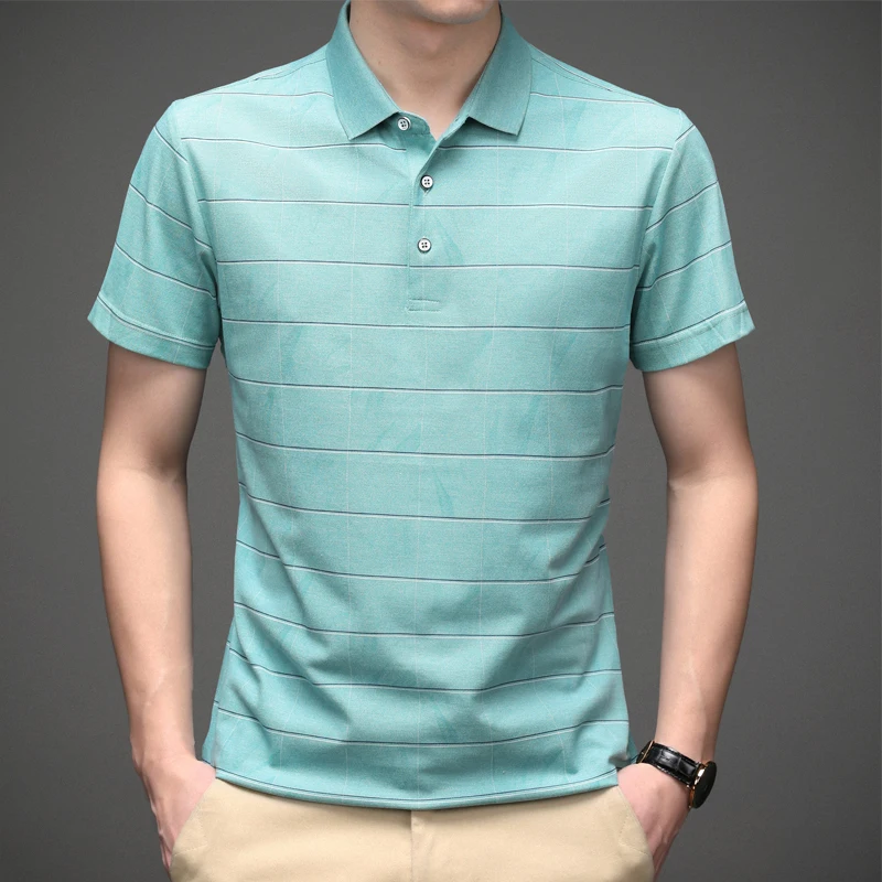 2022 summer new lapel short sleeve men's young and middle-aged loose cotton Polo shirt casual T-shirt
2022 summer new lapel short sleeve men's young and middle-aged loose cotton Polo shirt casual T-shirt