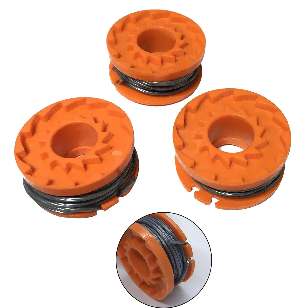 3pcs High Quality Spool Line Strimmer Trimmer Replacement Spool Line For Qualcast CGT18LA1 CGT183A GT18 1.5mm Line
3pcs High Quality Spool Line Strimmer Trimmer Replacement Spool Line For Qualcast CGT18LA1 CGT183A GT18 1.5mm Line