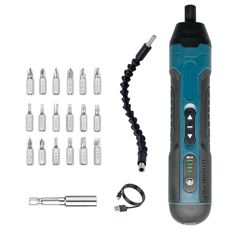 Mini Electric Screwdriver Set Multifunctional Screwdrivers Repairing Tool Kit Electric Screw Driver With 18Pcs Bits
Mini Electric Screwdriver Set Multifunctional Screwdrivers Repairing Tool Kit Electric Screw Driver With 18Pcs Bits