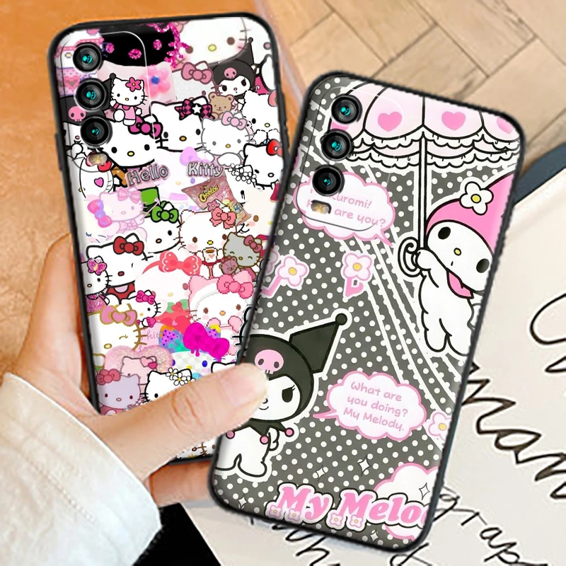 Kuromi Hello Kitty Phone Cases For Xiaomi Redmi 9AT 9 9T 9A 9C Redmi Note 9 9 Pro 9S 9 Pro 5G Carcasa Coque Soft TPU
Kuromi Hello Kitty Phone Cases For Xiaomi Redmi 9AT 9 9T 9A 9C Redmi Note 9 9 Pro 9S 9 Pro 5G Carcasa Coque Soft TPU