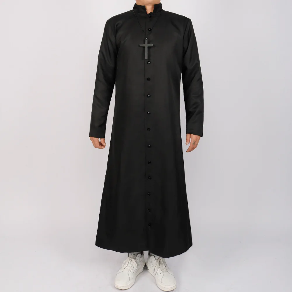 Mattswag Cosplay Priest Godfather Halloween Costumes Male Medieval Muslim Islamic Robe Clothing Party Banquet Performance Abaya
Mattswag Cosplay Priest Godfather Halloween Costumes Male Medieval Muslim Islamic Robe Clothing Party Banquet Performance Abaya