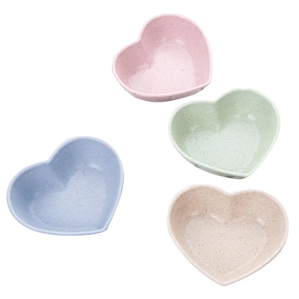 4pcs Sushi Dipping Bowls Spice Dish Sauce Dish Heart Saucer Dish Porcelain Dipping Dish Tasting Dishes
4pcs Sushi Dipping Bowls Spice Dish Sauce Dish Heart Saucer Dish Porcelain Dipping Dish Tasting Dishes