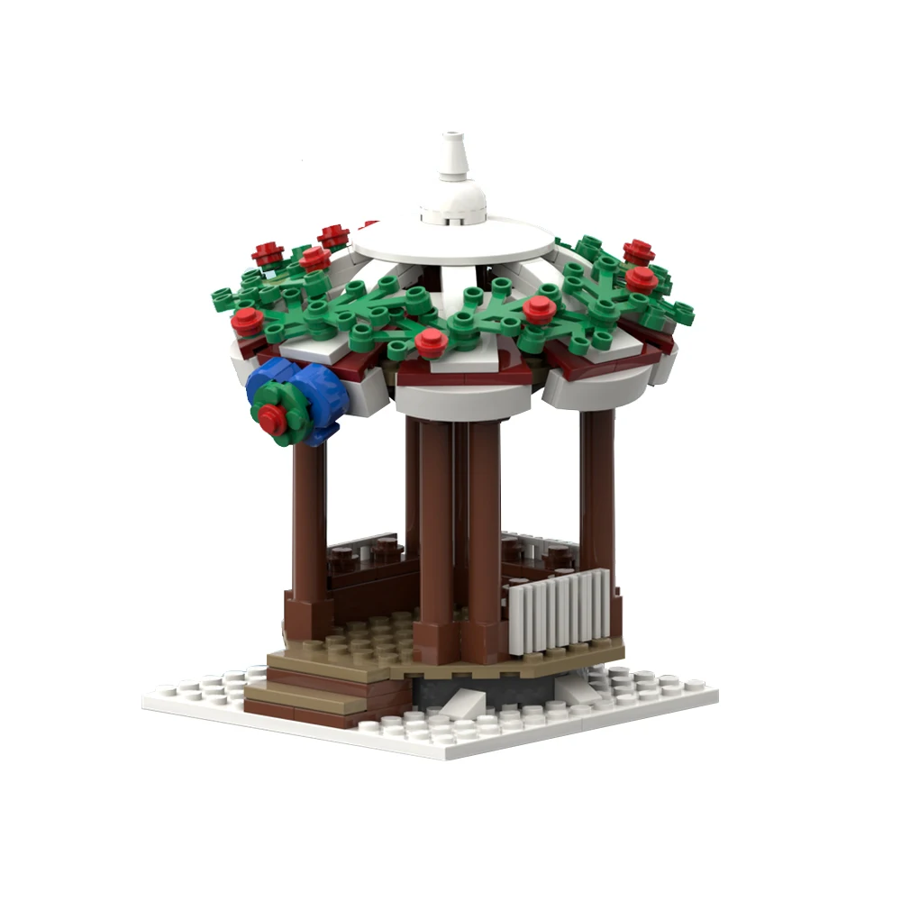 Строительные блоки MOC, новая зимняя деревня, беседка, сборные кирпичи, детские строительные детали, DIY Строительные коллекционные подарки на...
Строительные блоки MOC, новая зимняя деревня, беседка, сборные кирпичи, детские строительные детали, DIY Строительные коллекционные подарки на...