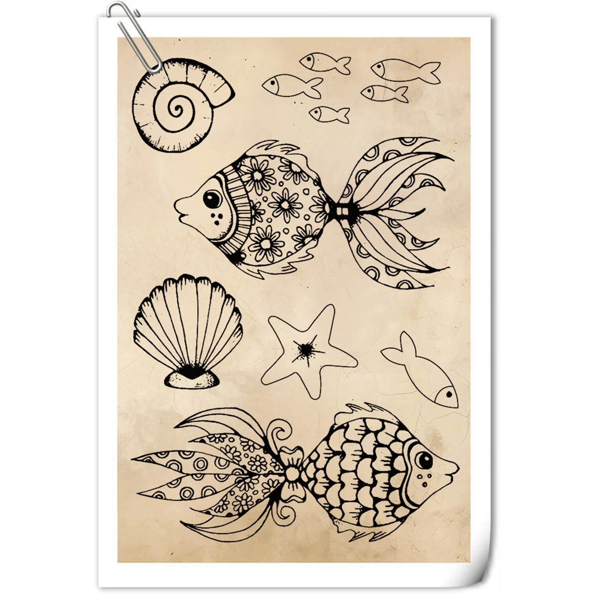 Fish shell Clear Silicone Stamps for DIY Scrapbooking Creativity Embossing Rubber Stamping 2024 New Arrival
Fish shell Clear Silicone Stamps for DIY Scrapbooking Creativity Embossing Rubber Stamping 2024 New Arrival