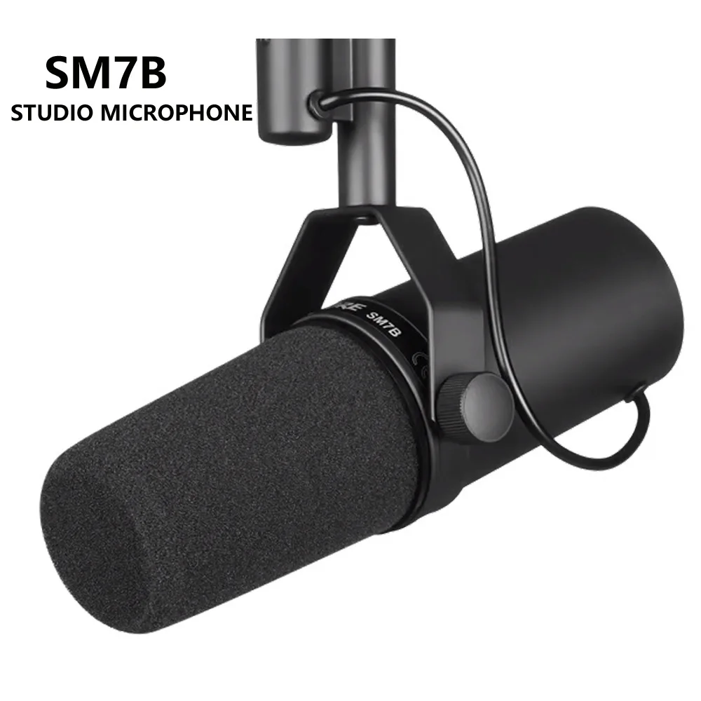 Free Shipping SM7B Studio Microphone Cardioid Dynamic Close-Talk Microphone Vocals Recording SM7B Microphone Genuine Sale
Free Shipping SM7B Studio Microphone Cardioid Dynamic Close-Talk Microphone Vocals Recording SM7B Microphone Genuine Sale