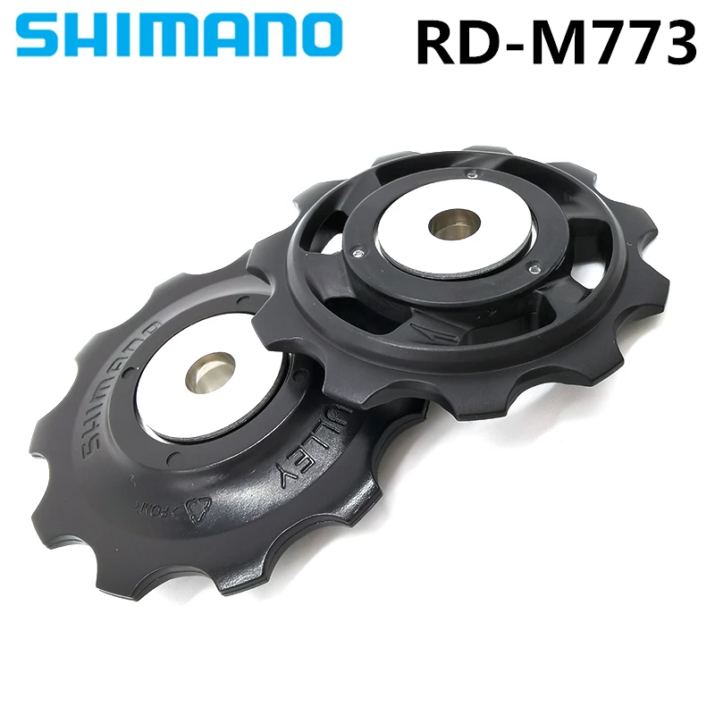 

SHIMANO DEORE XT Mountain Bike RD-M773 Iamok DYNA-SYS Guide & Tension Pulley Set for RD-M786/M781/M780/T8000 Bicycle Parts